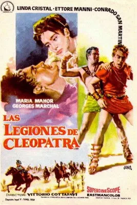 Juan Maján interpreta a Vezio en Las legiones de Cleopatra
