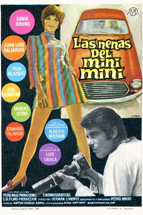 Póster de la película Las nenas del mini-mini