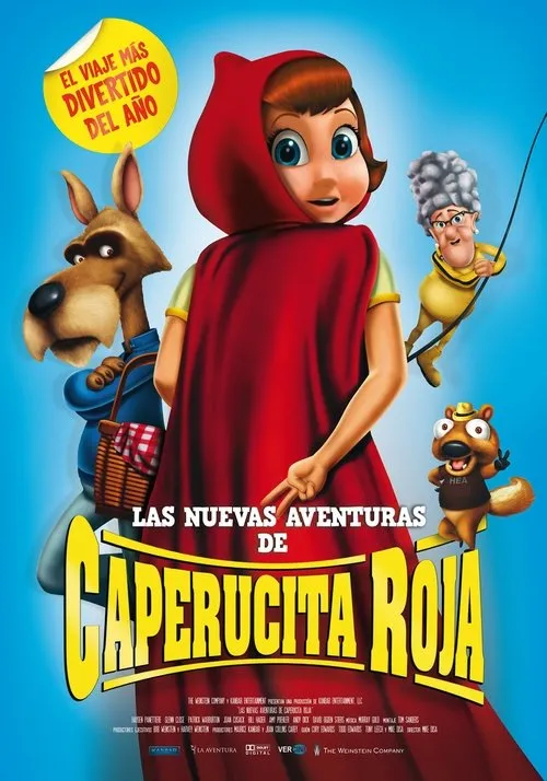 Póster de Las nuevas aventuras de Caperucita Roja