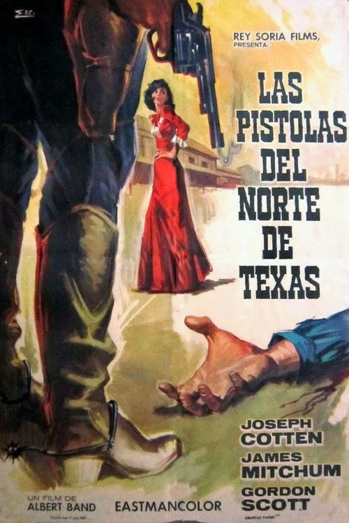 Póster de la película Las pistolas del norte de Texas