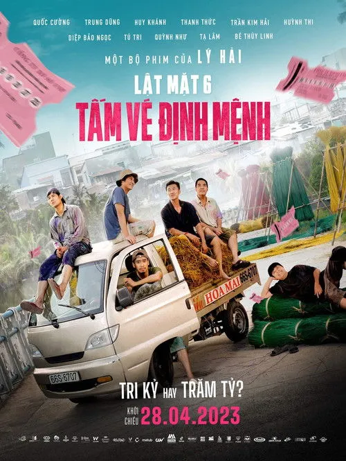 Póster de Lật Mặt 6: Tấm Vé Định Mệnh