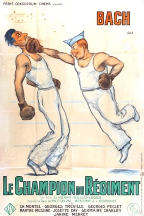 Odette Josylla interpreta a en Le champion du régiment