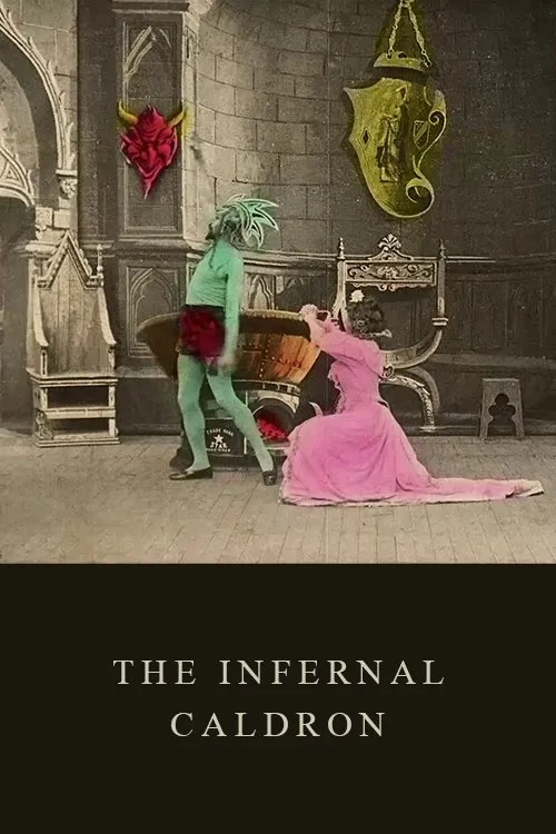 Georges Méliès interpreta a Devil en Le chaudron infernal