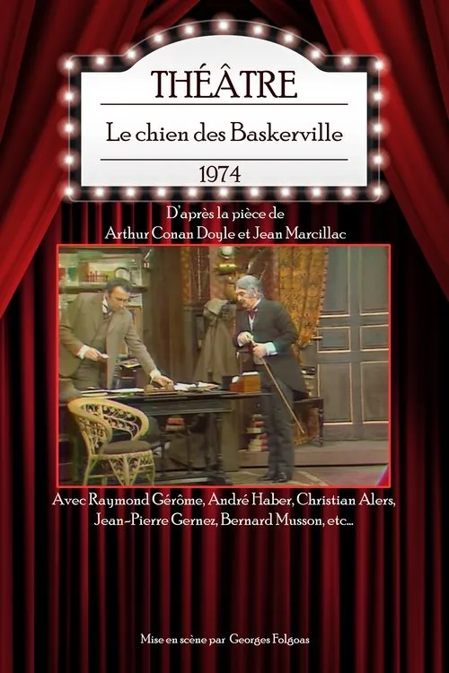 Jean-Pierre Gernez interpreta a Sir William Baskerville en Le chien des Baskerville