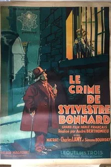 Póster de la película Le Crime de Sylvestre Bonnard