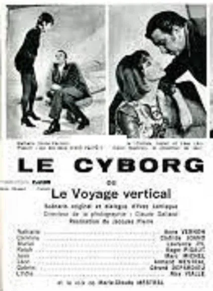 Clotilde Joano interpreta a Caroline en Le Cyborg  (Le Voyage vertical)