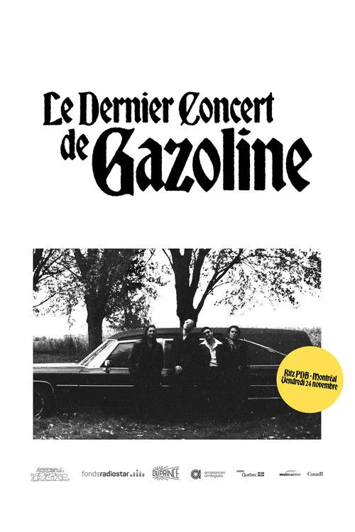 Xavier Dufour-Thériault interpreta a  en Le dernier concert de Gazoline