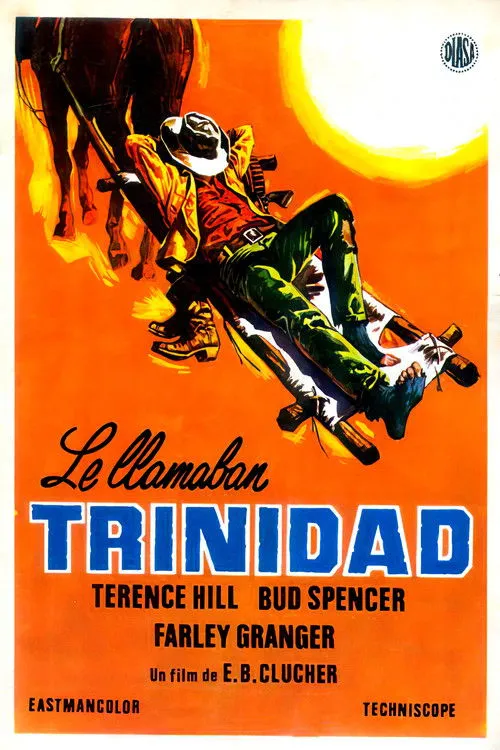 Terence Hill interpreta a Trinity en Le llamaban Trinidad