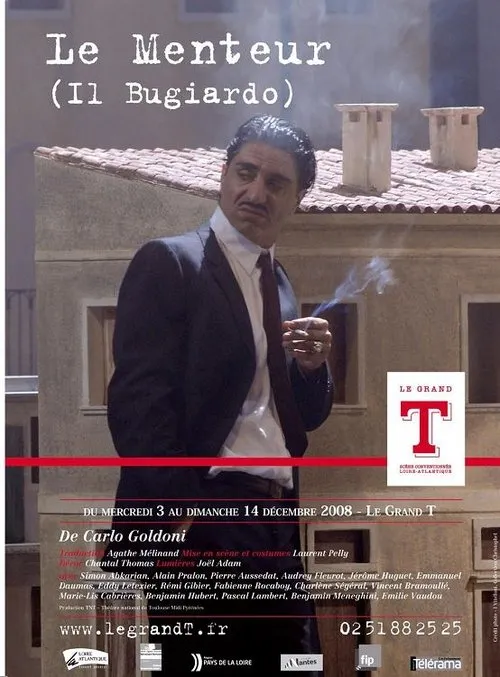 Simon Abkarian interpreta a Lelio en Le Menteur : La Pièce !