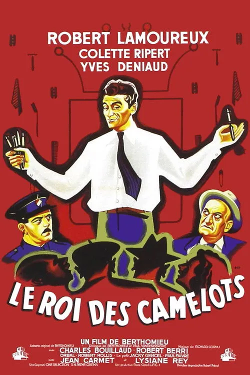 Charles Bouillaud interpreta a Émile, locataire et agent de police, ami de Gaston en Le Roi des camelots