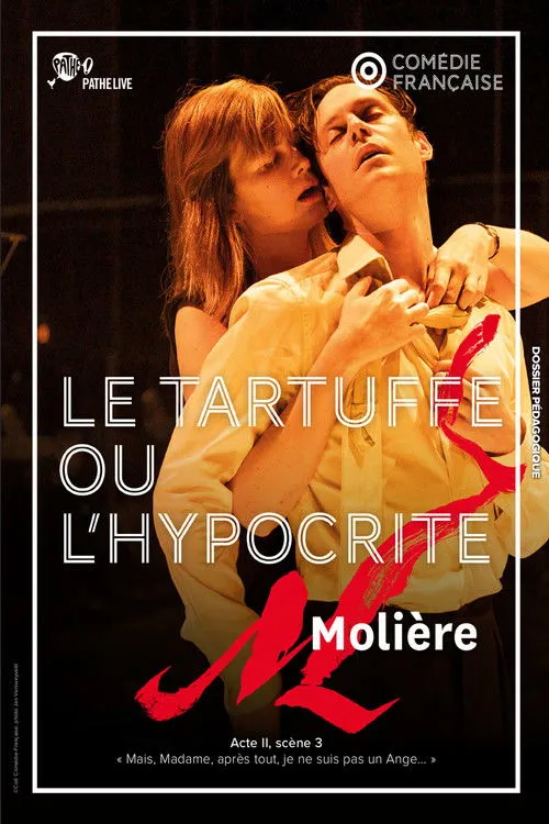 Christophe Montenez interpreta a Tartuffe, faux dévot en Le Tartuffe ou l'Hypocrite