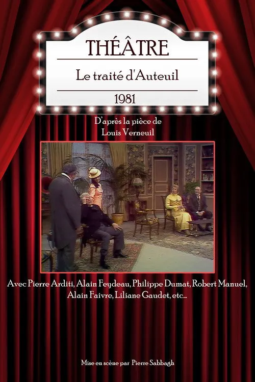 Alain Feydeau interpreta a Edmond Janville en Le Traité d'Auteuil