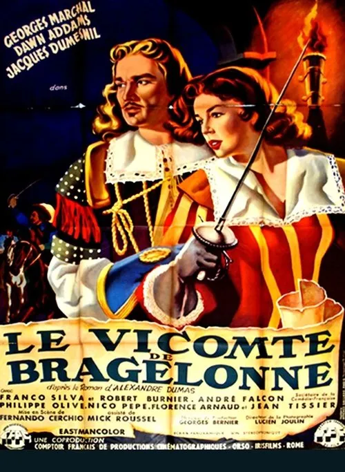 Franco Silva interpreta a Boissière en Le Vicomte de Bragelonne