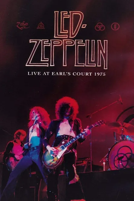 Póster de Led Zeppelin - Live At Earl's Court 1975