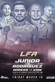 Póster de Legacy Fighting Alliance 6: Junior vs. Rodriguez