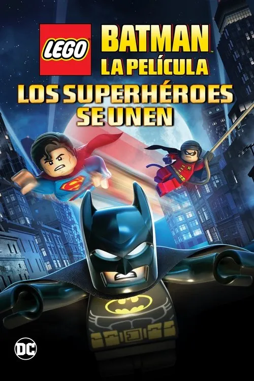 Póster de LEGO Batman: La película - El regreso de los superhéroes de DC