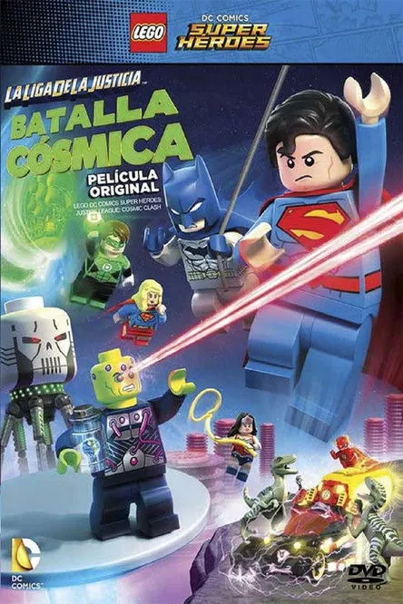 Póster de LEGO DC Comics Super Heroes: La liga de la justicia - La invasión de Brainiac