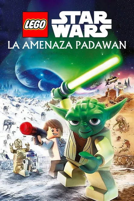 Póster de la película Lego Star Wars: La Amenaza Padawan