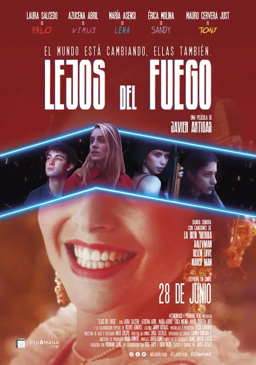 Póster de Lejos del fuego