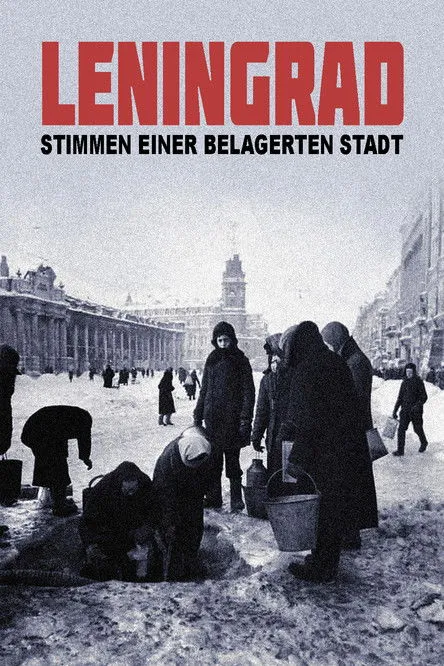 Póster de Leningrad. Stimmen einer belagerten Stadt
