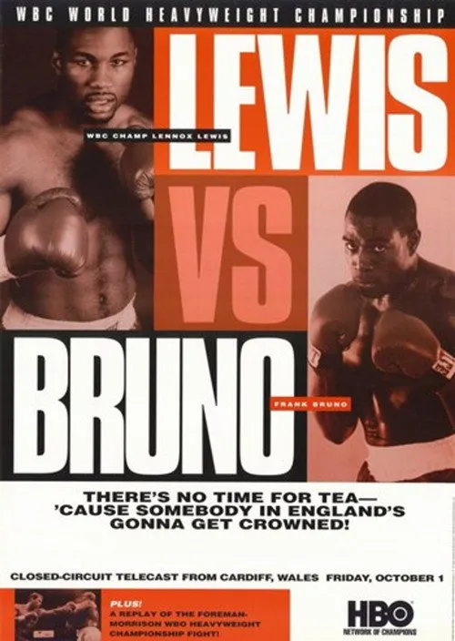 Frank Bruno interpreta a Self en Lennox Lewis vs. Frank Bruno | WBC World Heavyweight Championship