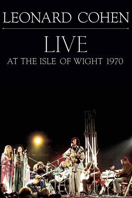 Póster de Leonard Cohen: Live at the Isle of Wight 1970