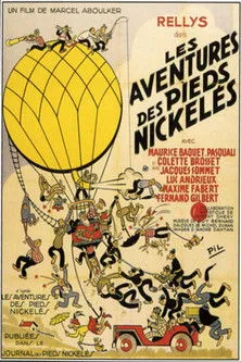 Portada de Les Aventures des Pieds-Nickelés