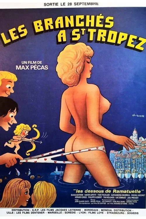 Olivia Dutron interpreta a Laura en Les branchés à Saint-Tropez