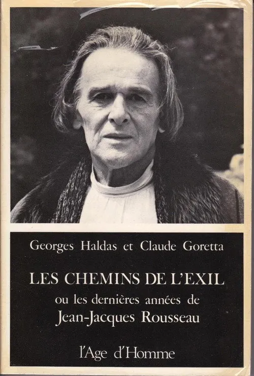 François Simon interpreta a Jean-Jacques Rousseau en Les Chemins de l'exil ou Les dernières années de Jean-Jacques Rousseau
