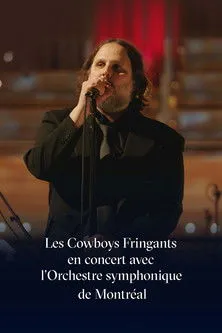 Jérôme Dupras interpreta a en Les Cowboys Fringants en concert avec l’Orchestre symphonique de Montréal