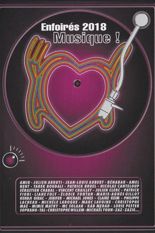 Vincent Chaillet interpreta a  en Les Enfoirés 2018 - Musique !