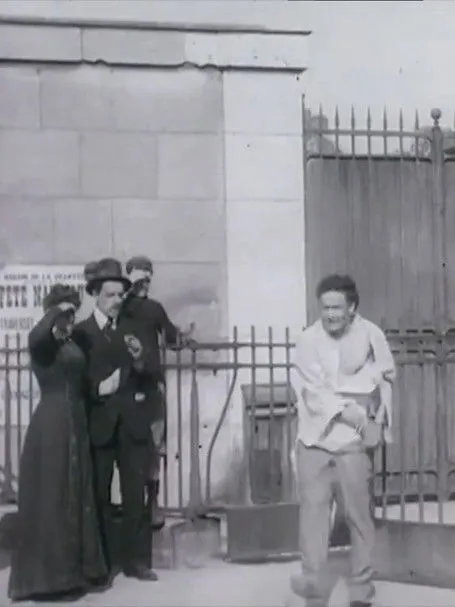 Harry Houdini interpreta a Self en Les exploits d'Houdini à Paris; ou, Les merveilleux expoits d'Houdini