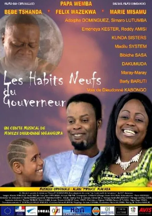 Papa Wemba interpreta a Griot Makasi en Les Habits neufs du gouverneur
