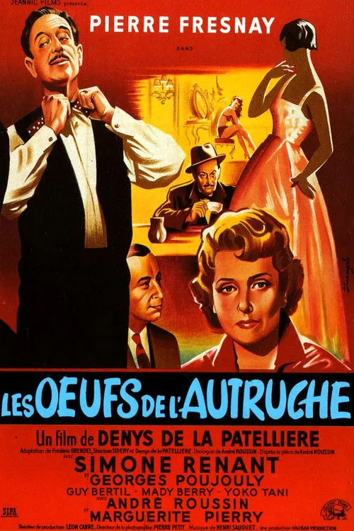 Guy Bertil interpreta a The journalist en Les oeufs de l'autruche