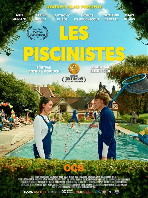 Axel Auriant interpreta a William en Les Piscinistes