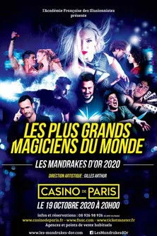 Maxime Guény interpreta a présentateur en Les plus grands magiciens du monde - Les Mandrakes d'or