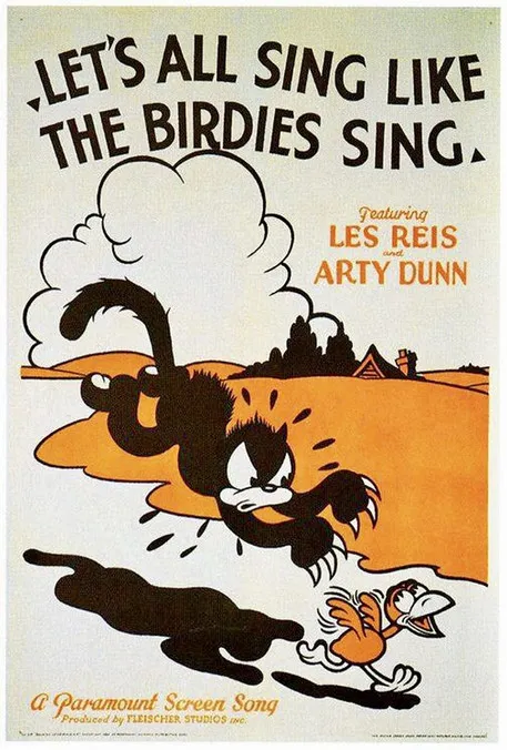 Artie Dunn interpreta a en Let's All Sing Like the Birdies Sing