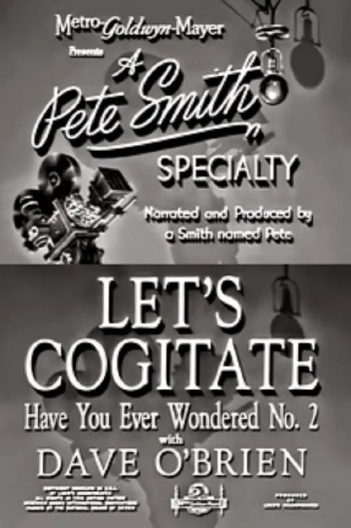 Dave O'Brien interpreta a Oliver T. Aseltafel en Let's Cogitate