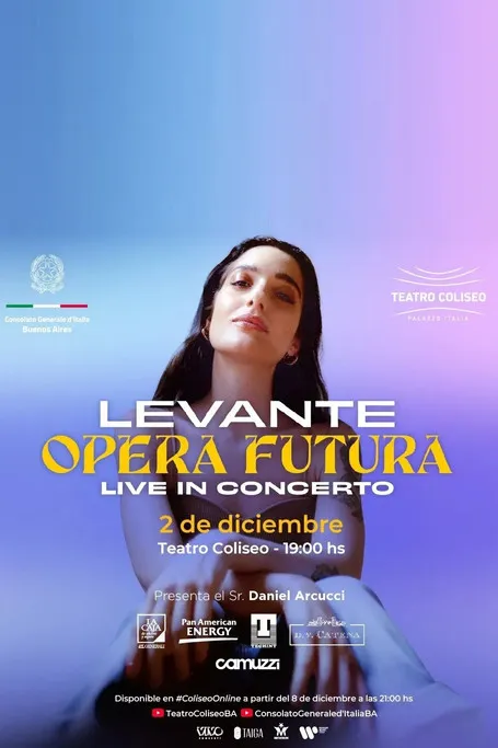 Levante interpreta a Self en Levante: Opera Futura - Live In Concerto