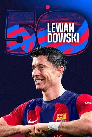 Robert Lewandowski interpreta a Self en Lewandowski: 50 goals as a Blaugrana