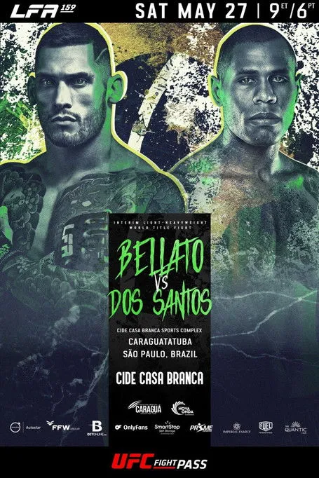 Póster de LFA 159: Bellato vs. dos Santos