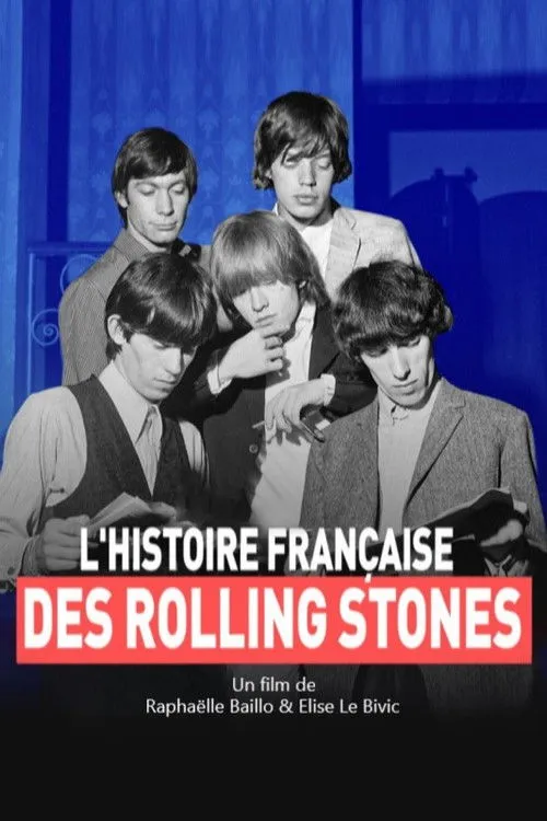 Póster de L'histoire française des Rolling Stones