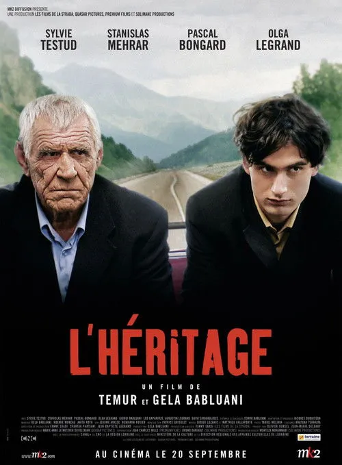 George Babluani interpreta a The young man en L'Héritage