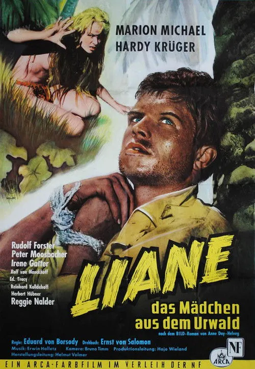 Reggie Nalder interpreta a Viktor Schöninck en Liane - Das Mädchen aus dem Urwald