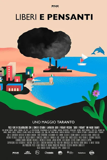 Póster de Liberi e pensanti - Uno maggio Taranto