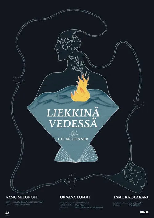 Oksana Lommi interpreta a Siiri en Liekkinä vedessä
