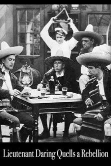 Percy Moran interpreta a Lieutenant Daring en Lieutenant Daring Quells a Rebellion