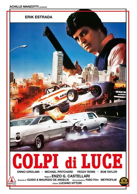Erik Estrada interpreta a Inspector Ronn Warren en Light blast (Colpi di luce)