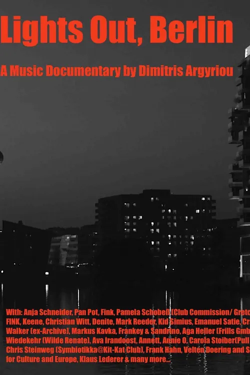 Klaus Lederer interpreta a Self en Lights Out, Berlin!