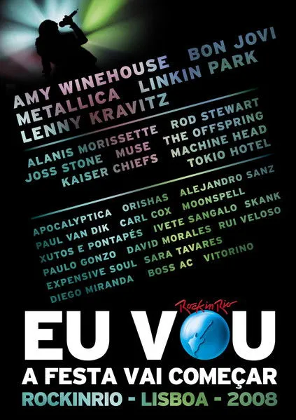 Póster de Linkin Park Live in Rock in Rio 2008